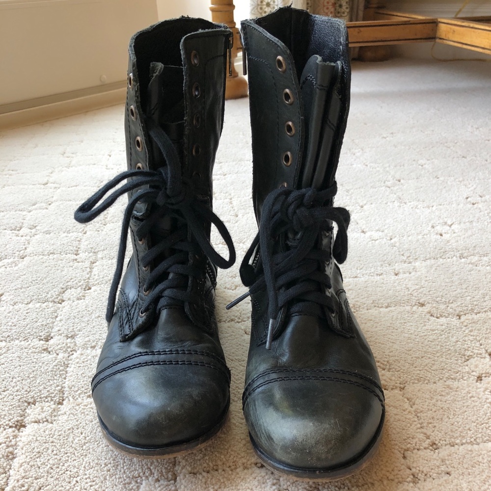 Steve Madden Combat Boots